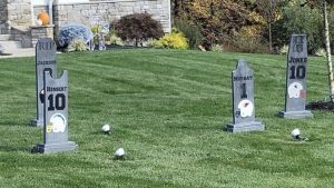 Browns' Myles Garrett has a Halloween gravestone for Cardinals QB Kyler Murray