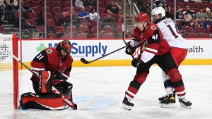Coyotes secure point, fall in 7-round shootout to Blue Jackets