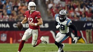 Report: Cardinals QB Colt McCoy should be able to play with pec strain