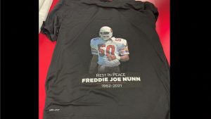 Report: Cardinals' Chandler Jones fined for Freddie Joe Nunn shirt