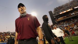Herm Edwards preps ASU for 'double-chinstrap' game without key players