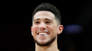 Devin Booker shows Kyler Murray his Hail Murray pass: 'I know you seen that'