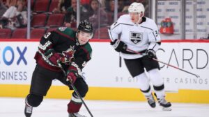 Arizona Coyotes recall forward Matias Maccelli from Tucson Roadrunners