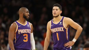Phoenix Suns' Devin Booker, Chris Paul not named All-Star Game starters