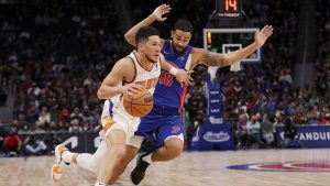 Phoenix Suns roll through Pistons for convincing road win