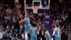 Jalen Smith evaporates Mason Plumlee in Suns' poster dunk of the year