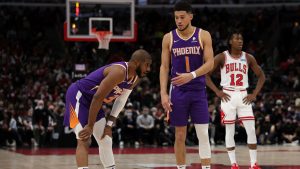 Suns' Chris Paul, Devin Booker given top-7 odds to win NBA's MVP award