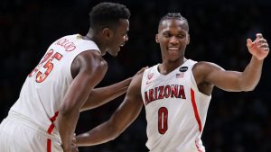 Arizona's Mathurin, Koloko go in top-25 of The Athletic's NBA mock draft