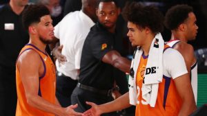 Suns' Cam Johnson returns to practice amid injury, ruled out vs. 76ers