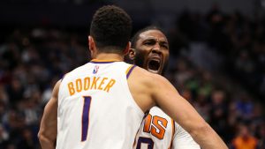 Suns lock in, recover from eventful 3 quarters to slam door shut vs. T-Wolves