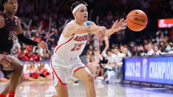 Then-Arizona guard Kerr Kriisa