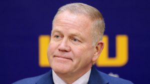 LSU coach Brian Kelly says QB Jayden Daniels has 'not been tapped into'