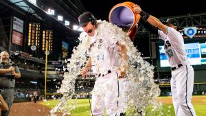 Watch: Torey Lovullo given game ball following 354th win with Diamondbacks