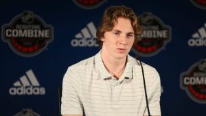 Coyotes nab F Logan Cooley in Bleacher Report's latest NHL mock draft