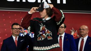 Coyotes' draftee Conor Geekie sets goal to make impact in 1st season