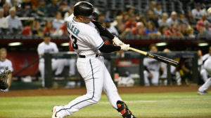 D-backs slug Giants under .500 with home runs from Alcantara, Walker
