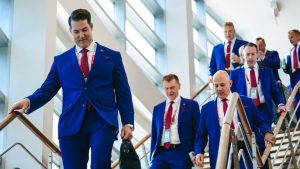 Arizona Coyotes' matching suits were talk of NHL Draft