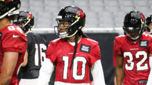 Back in black: Cardinals get 1st glimpse of 4-receiver arsenal, new helmet