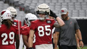 Cardinals notebook: Rookie Trey McBride set to make debut vs. Ravens