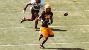 ASU's Chad Johnson Jr. trolls All-Pro dad's age: 'He's 50 and can still move'
