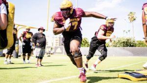 ASU notebook: QB battle continues; LaDarius Henderson an on-field coach