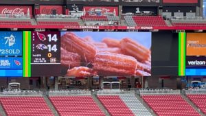 Cardinals' new video board at State Farm Stadium to be unveiled Sunday
