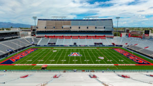Arizona Wildcats finish install of new football field turf