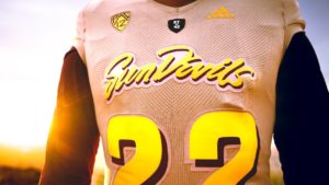 ASU football to debut sunrise-inspired tan uniforms vs. Washington