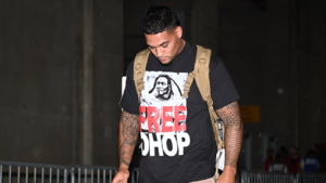 James Conner supports DeAndre Hopkins with 'FREE DHOP' shirt