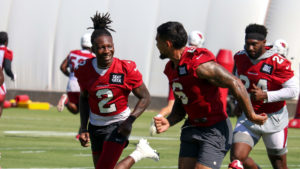 Hollywood Brown waiting to go toe-to-toe with Cardinals WRs in foot race