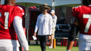 Respect goes both ways for Cardinals' Kingsbury, Raiders' McDaniels