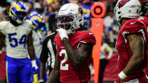 Cardinals' Hollywood Brown sets new career mark in loss to Rams