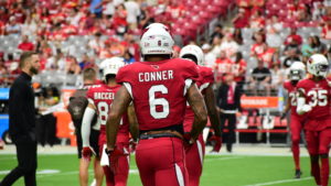 Cardinals' James Conner punches in team's first TD of season vs. Chiefs