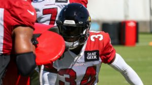 Arizona Cardinals' Jalen Thompson active, James Conner out vs. Saints