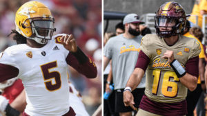QB battle: ASU's Emory Jones, Trenton Bourguet to compete for starting job
