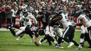 Cardinals RB James Conner exits game vs. Eagles with ribs injury