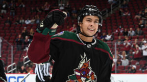 Dylan Guenther makes Arizona's opening roster; Coyotes claim G Ingram