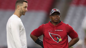 Cardinals' Vance Joseph 'not worried' about job security, focused on 49ers