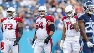 Cardinals sign OL Rashaad Coward to roster, cut K Tristan Vizcaino