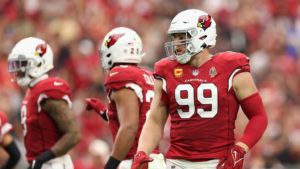 Cardinals DE J.J. Watt says he had heart shocked, will play Sunday