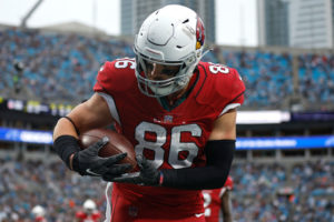Arizona Cardinals TE Zach Ertz 'spikes baby' in TD celebration