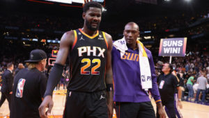 Suns' Deandre Ayton out Sunday vs. Rockets, to be reevaluated in a week