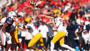 Trenton Bourguet proves worthy of ASU's QB1 in homecoming, Territorial Cup loss to Arizona