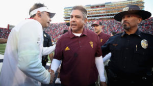 ASU football head coach Kenny Dillingham says Shaun Aguano will remain on staff