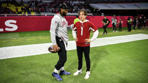 Kyler Murray unites with fan he inspired during boy's cancer treatment