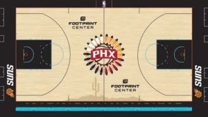 Suns show off new court for debut of tribal-inspired City Edition jerseys