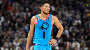 Suns guard Devin Booker out vs. Pelicans due to hamstring tightness