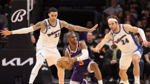 Phoenix Suns lose focus, let game slip away to late Wizards rally