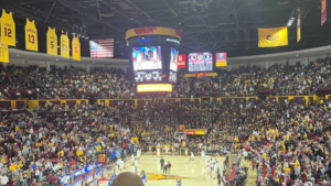 ASU basketball sees record student section vs. No. 5 UCLA