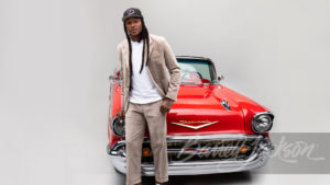 Cardinals' DeAndre Hopkins sells custom 1957 Chevrolet Bel Air convertible at Barrett-Jackson